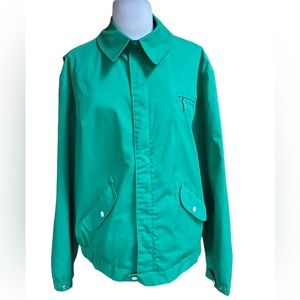 1970s JCPenney Oversized Zip Up Light Spring Jacket‎